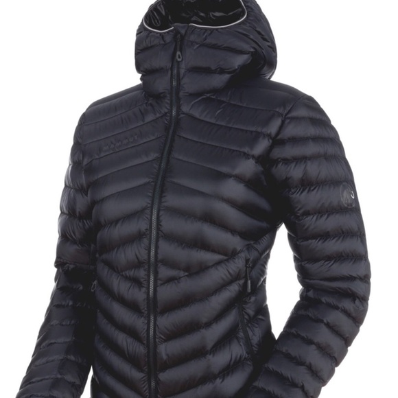 Mammut Women’s Broad Peak Down Puffer Coat XS Hooded Lightweight Insulated - Picture 11 of 13